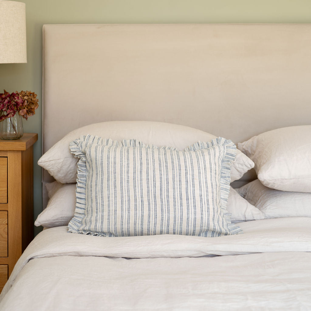 Fio Linen Bolster Cushion Cover – Arthur Cameron Trade