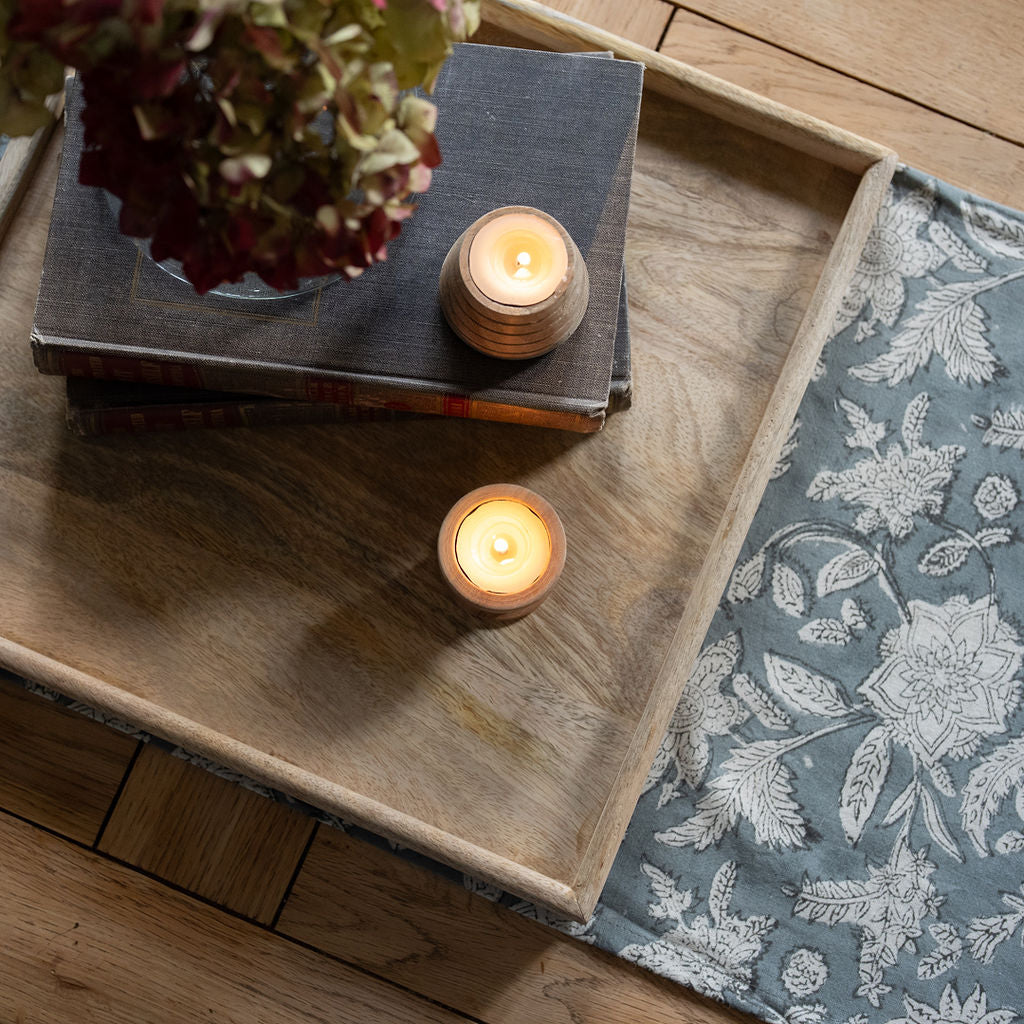 Rennes, Wooden Square Tray – Arthur Cameron Trade